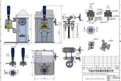 桌面式手动升降反应釜的图片
