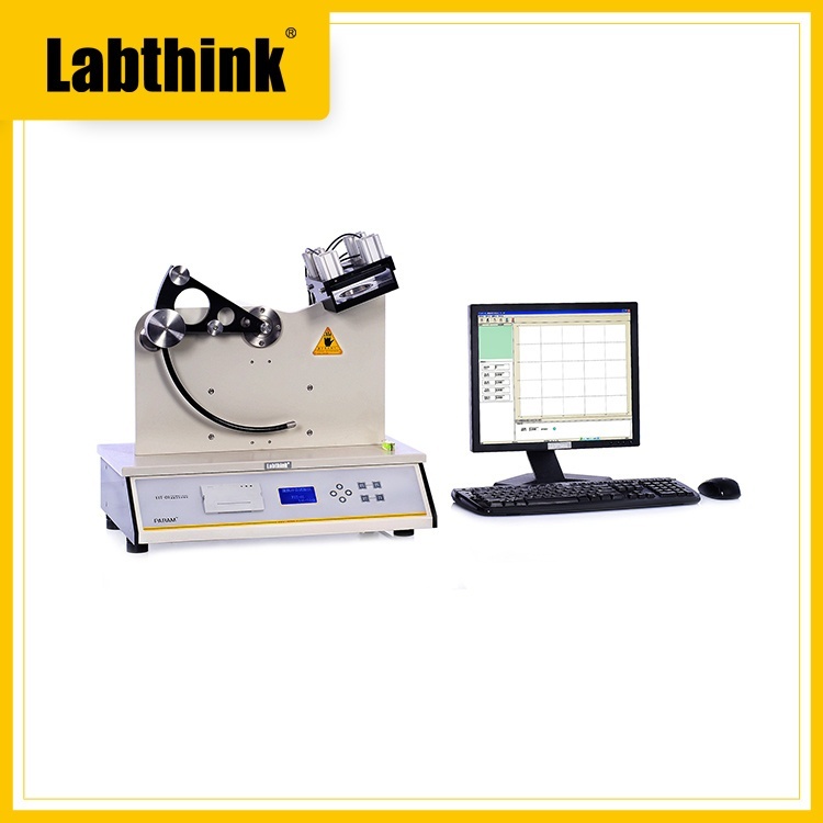 薄膜摆锤式冲击试验机,GB8809复合膜抗摆锤冲击仪的图片