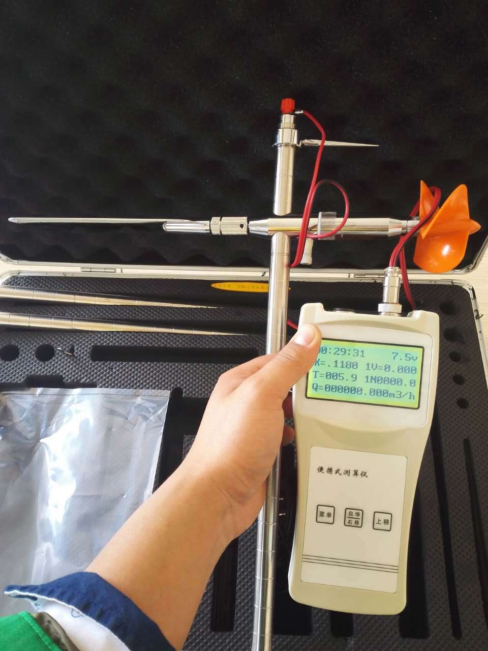 LB-JCM2便携式水质流速流量测定仪的图片