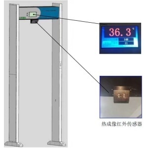 LB-103门框式红外测温仪热成像探头的图片