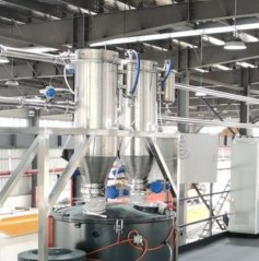 锂电池负极材料石墨输送系统的图片