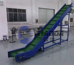 裙边带挡板皮带机的图片