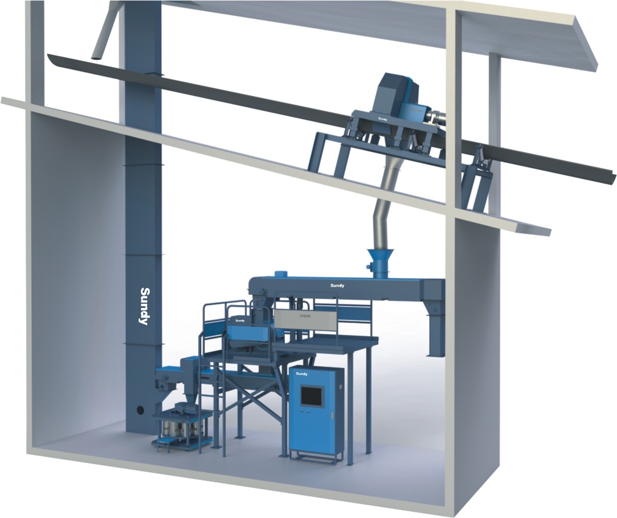 SDSSC皮带中部采样系统的图片