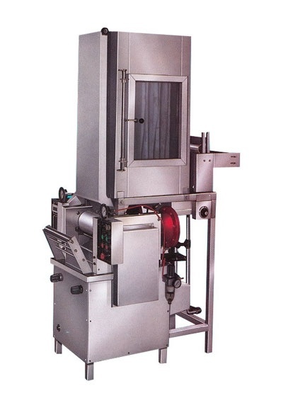 连续式轧-蒸染实验机的图片