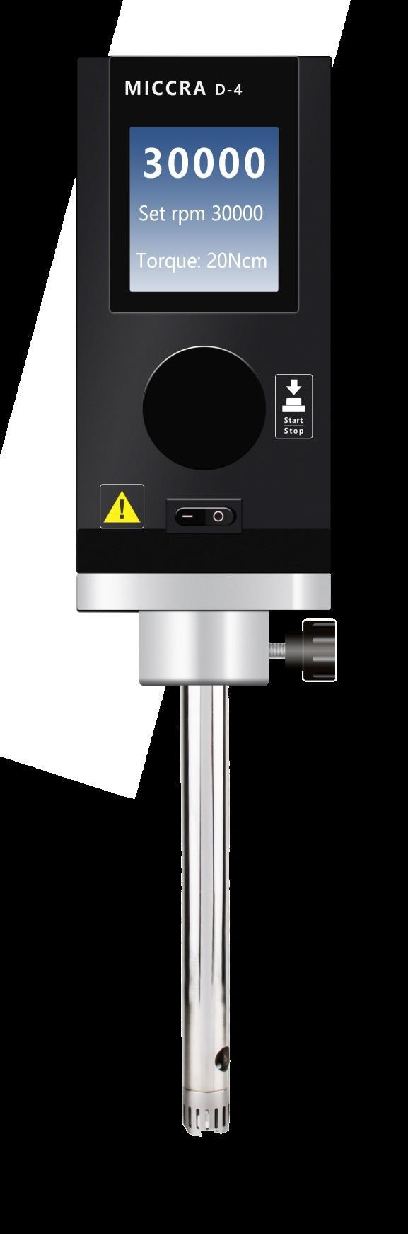 Miccra+数显无刷高速分散机+D-4的图片