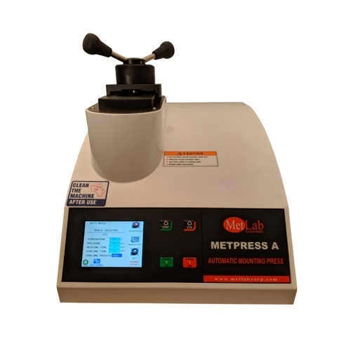 美国MetLab全自动单筒金相镶嵌机的图片
