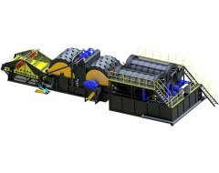 泵送洗砂模块式工作站的图片