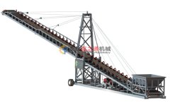 港口带式输送机的图片