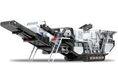 履带反击式移动破碎站的图片