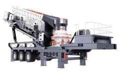 圆锥移动破碎站的图片