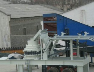 圆锥式移动破碎机的图片