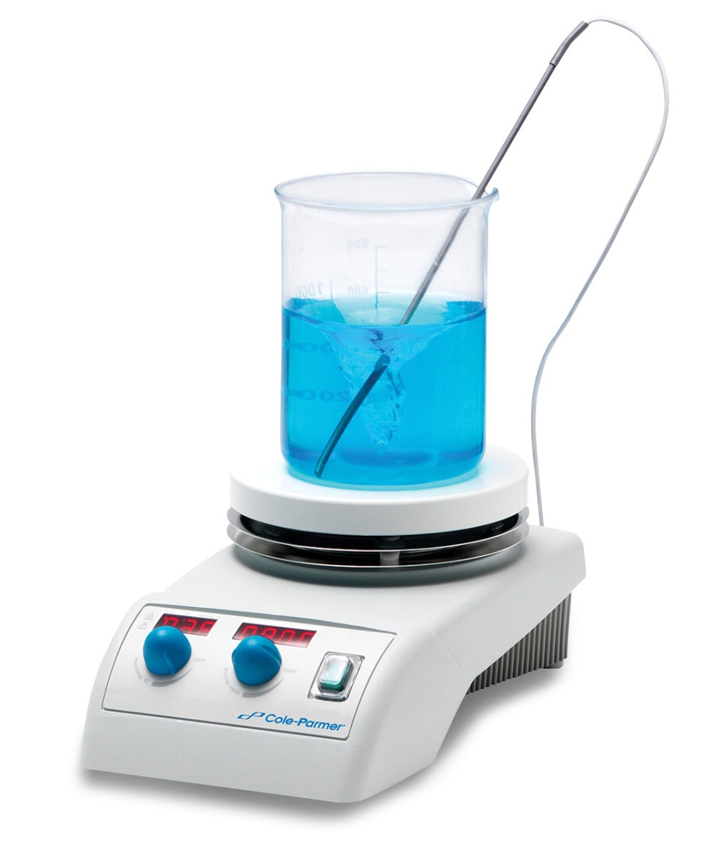 Cole-Parmer数字式陶瓷涂层搅拌加热板的图片
