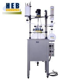 禾普单层玻璃反应釜F-50L的图片