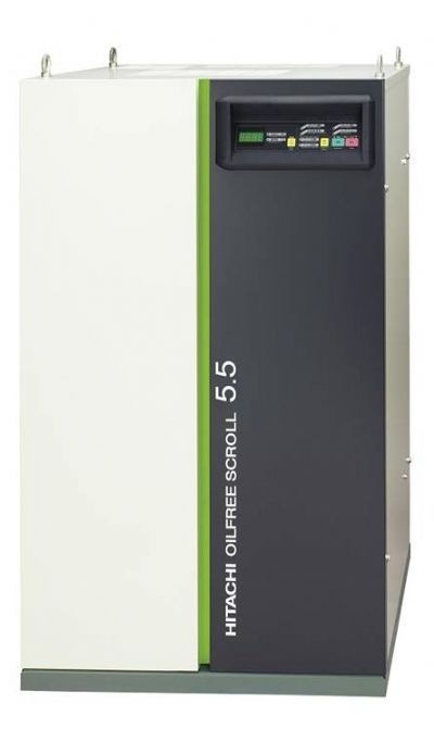 日立SRL-5.5MB5C无油涡旋空气压缩机的图片