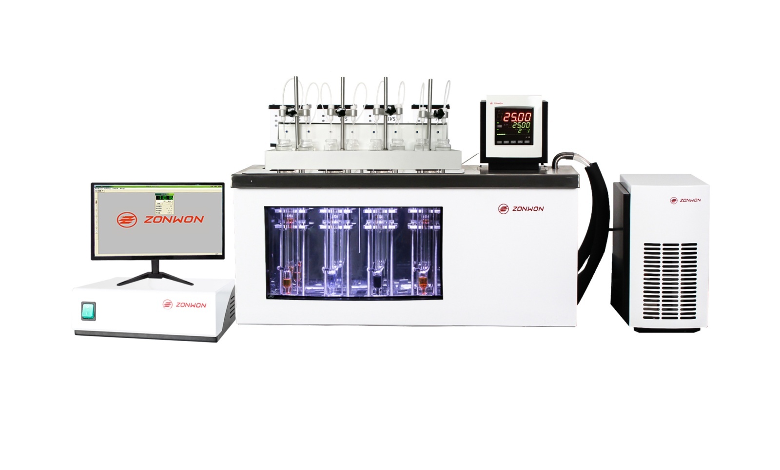 中旺智能粘度测试仪的图片