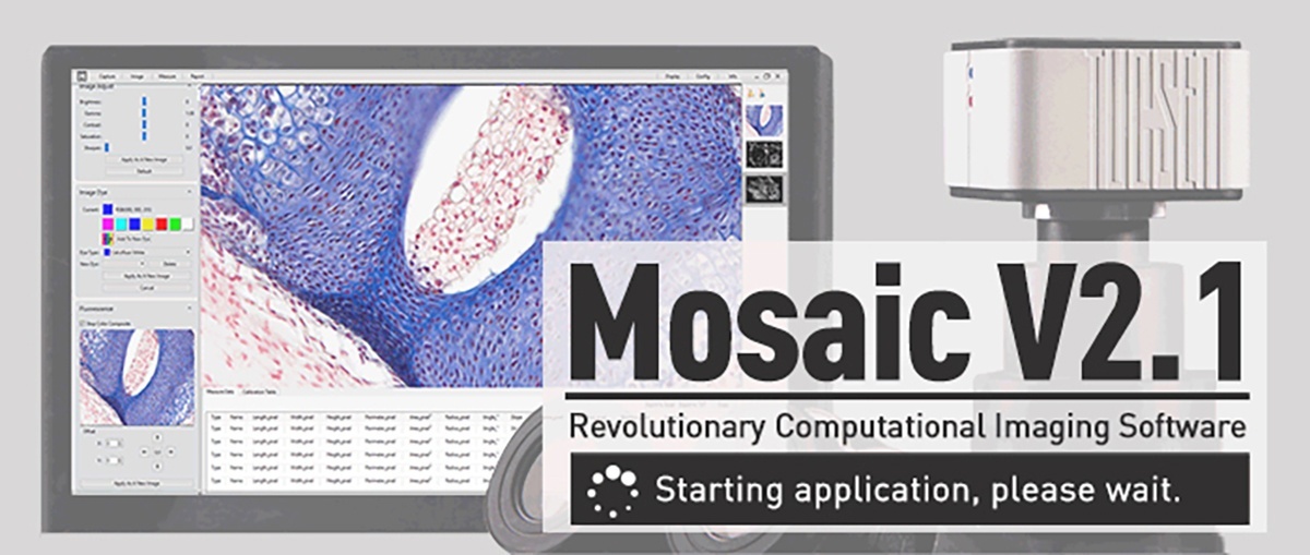 计算成像软件-Mosaic 2.1的图片