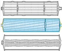 连续湿法陶瓷球磨机的图片