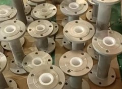 钢件衬陶瓷大小头的图片