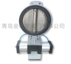 对夹式气动蝶阀的图片