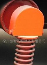 JDG/7.5/S甲带给料机重载托辊，缓冲托辊架的图片