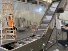 链板输送机的图片