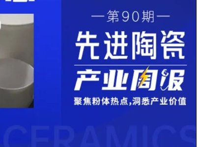 【先进陶瓷周报】融资、合作、新产品，陶瓷产业新动态