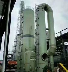 玻璃钢脱硫塔的图片