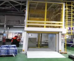 多进多出循环式提升机的图片