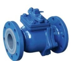 钢衬球阀的图片