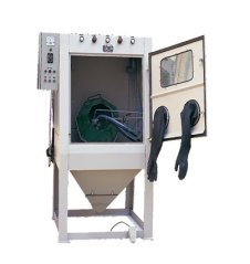 JCK-1010D正面滚筒式手动喷砂机的图片