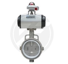 D671F中线气动四氟蝶阀的图片