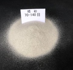 70-140目精致石英砂的图片