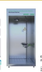 不锈钢冲淋房洗眼器的图片