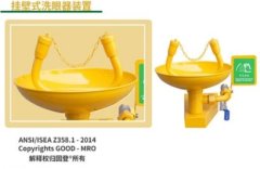 镀锌钢排空防冻壁挂洗眼器的图片