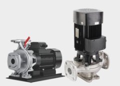 不锈钢管道离心泵的图片