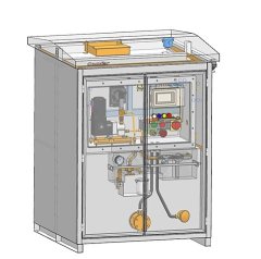 反应釜群智能配料中心的图片