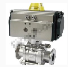 卫生卡接球阀的图片