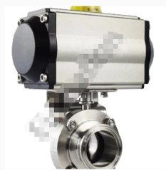 气动卫生蝶阀的图片