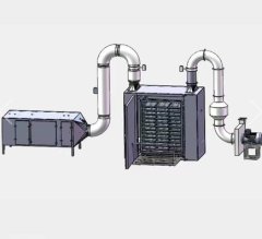 ZP-C系列热风透盘直排烘箱的图片