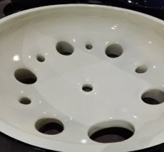 白色釉反应釜的图片