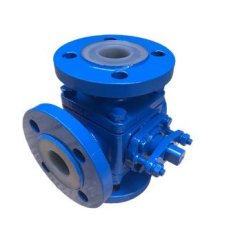 三通衬氟球阀的图片