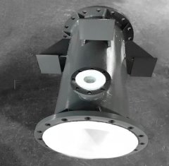 钢衬四氟模压塔节的图片