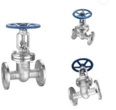 法兰手动控制管道的图片