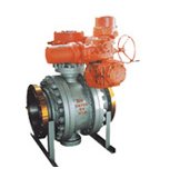 Q947电动固定式法兰球阀的图片