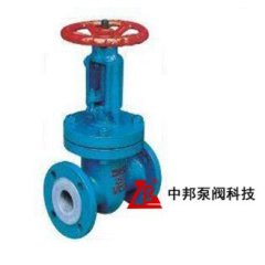 Z41F46楔式衬氟闸阀的图片