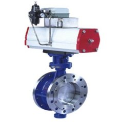 气动法兰蝶阀D643H的图片