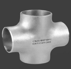 不锈钢异径四通的图片