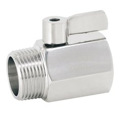 内外丝迷你球阀不锈钢柄的图片