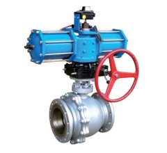 AW气动固定球阀的图片