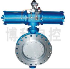 D643H大口径气动硬密封蝶阀的图片